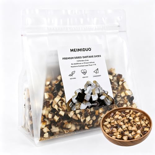 Dried Eringi Mushrooms 8 oz - Premium Thai Import