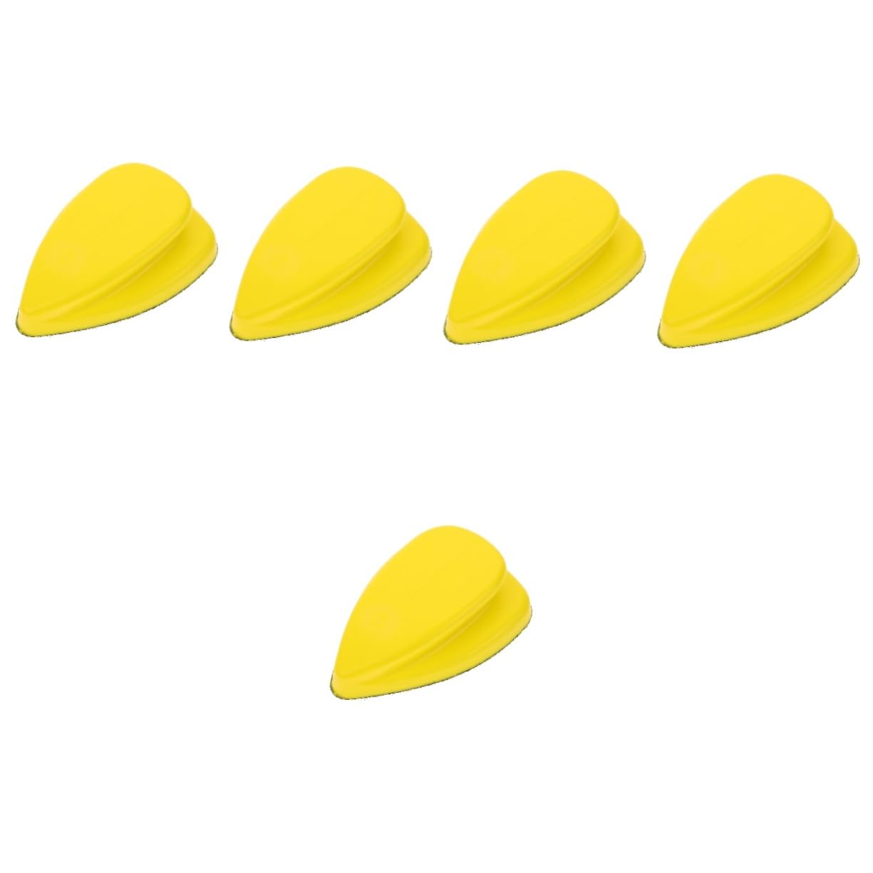 Gatuida 5pcs Manual Sanding Block Comfortable Grip Pu Sanding Pad for Automotive and Furniture Finishing Lightweight Design for Easy