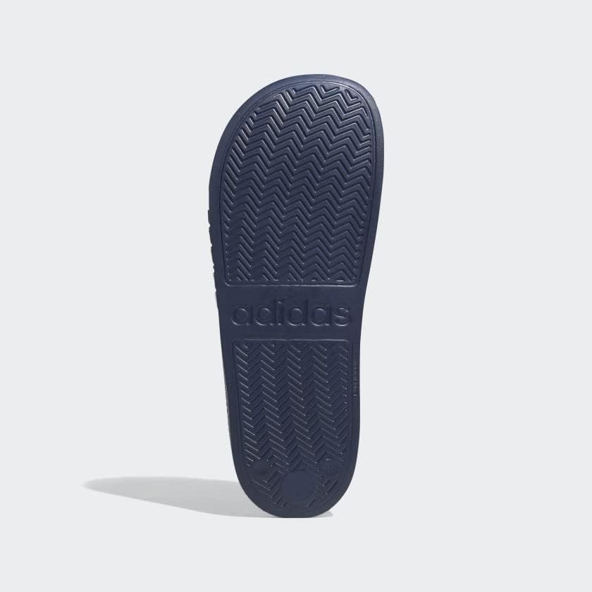 adidas Men's Adilette Shower Slides 4 Collegiate Navy/White/Collegiate Navy