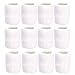 Unique Sports Team Wristbands  (White, 6 Pair)