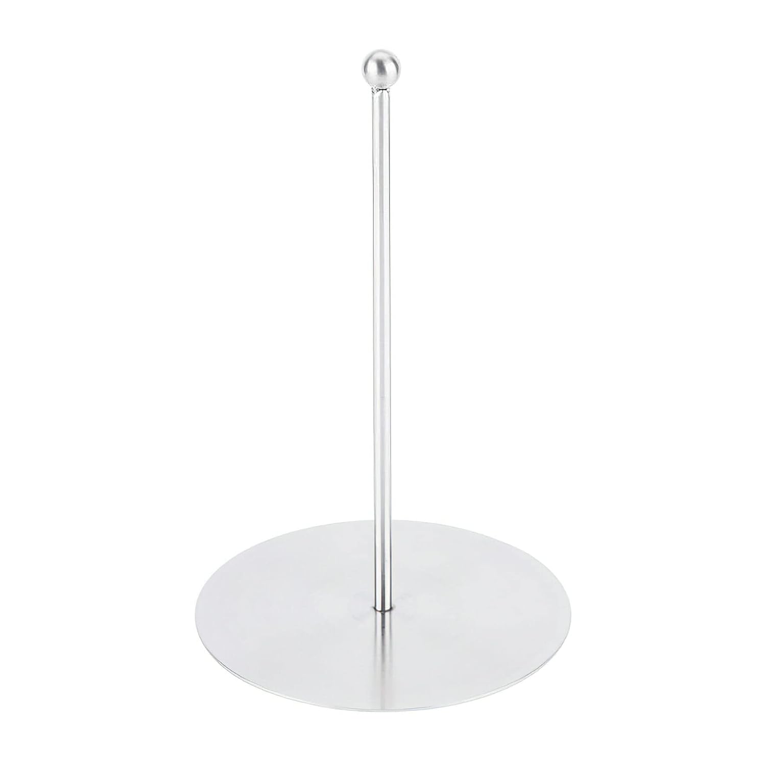 G.E.T. 12" Silver Onion Ring Stainless Steel Tower