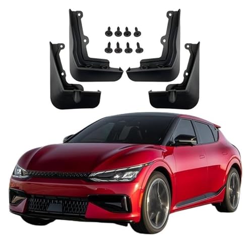 Bavettes auto KIA EV6 GT stoppez les impacts de gravillons garde-boue 4 pièces