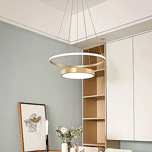 Suspension LED moderne avec suspensions rondes en acrylique - 7