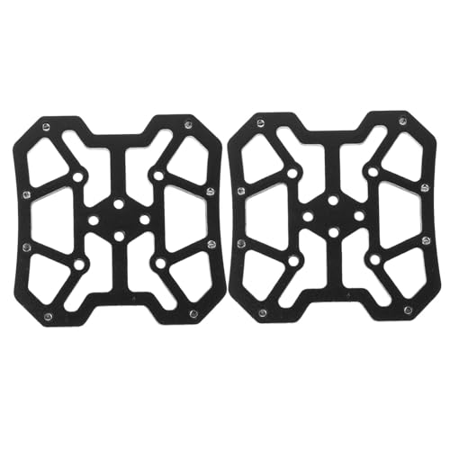 VANZACK Clipless Pedal Adapter Set Universal Clipless to Flat Pedal Conversion Aluminum Alloy for Mountain and Road Bikes for Bike Riding Accessories