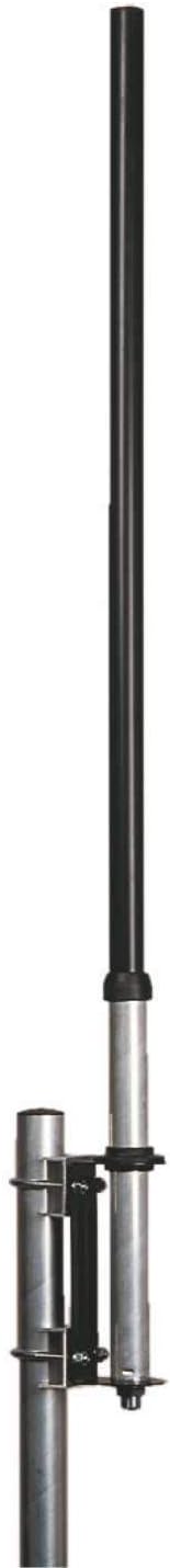 SIRIO antenne THUNDER 27, Fixed CB Antenna 1/4 λ Helical Loaded Dipole, Frequency 25-29MHz Pretarated, Independent of Ground Plane, Gain 2.15 dBi, Maximum Power 300 Watts (CW) Short Time, A