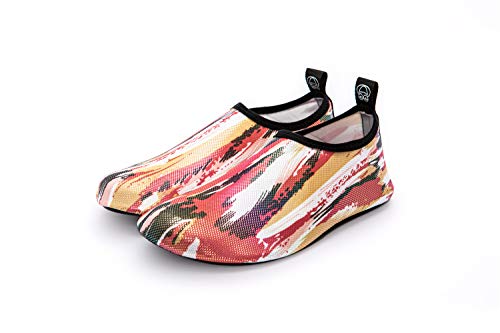 Image of Super Shopping-zone Water Shoes Quick Dry Beach Shoes Barefoot Aqua Socks for Beach Pool Diving Surf Yoga Sports Shoes for Men, Women,Kids