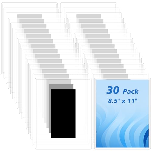 Porte-documents magnétique A4 Honoson transparent x30 pour l'affichage propre sur tableau blanc
