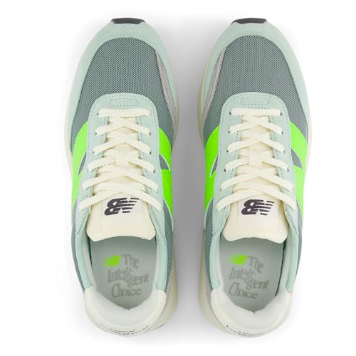 New Balance New Balance 370 Unisex Shoes, Green/Clay ASH, 38.5 EU