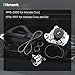 SCITOO Engine Timing Belt Kit Fits for 1996-2000 For Honda Civic,1996 1997 For Honda Civic del Sol 1.6L TBK224,WP4029