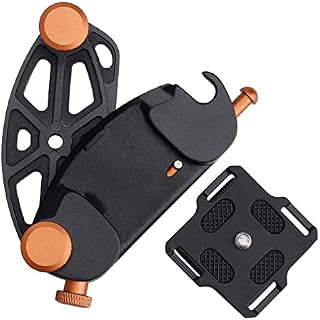 Cdemiy Camera Belt Clip Waist, Camera Waist Buckle, Quick Release Camera Waist Band, DSLR Camera Hanger Fast Loading for DSLR Cameras (Orange)