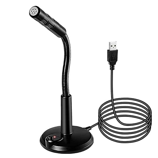 Smitex USB Microphone for Noise Cancelling Windows and Mac, Professional PC Microphone Computer, Laptop, Desktop and Notebook, Plug and Play Mic-picture-13