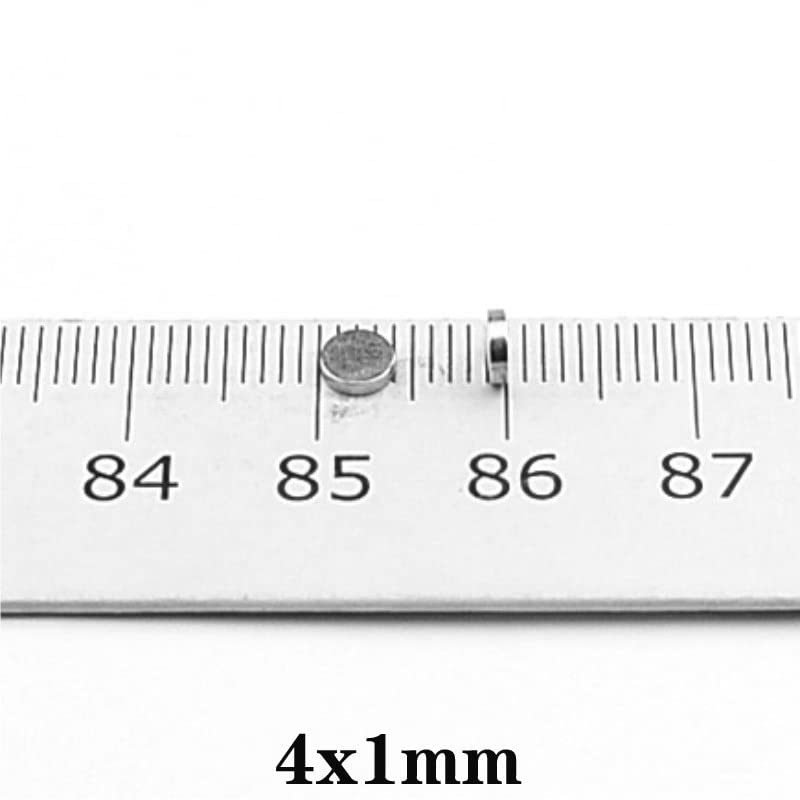 100~5000pcs 4x1 mm Mini Small Circular 4mmx1mm Neodymium Dia 4x1mm Permanent NdFeB disc 4 * 1 mm Magnet(3000PCS)