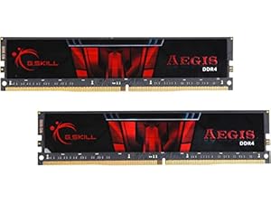 G.SKILL 32GB DDR4 Aegis 3000 MHz PC4-24000 CL16 Dual Channel Memory Kit (2x16GB)