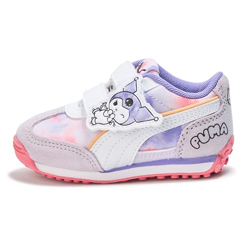PUMA Unisex-Child Easy Rider Hello Kitty and Friends Hook and Loop (Toddler) Sneaker2