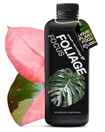 Growth Technology GT Foliage Focus Liquid Indoor Plant Food - 1 Quart (946 mL)