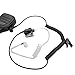 Pdflie 3.5mm Listen Only Earpiece Surveillance Acoustic Tube Police Law Enforcement Headset for APX 6000 7000 8000 apx4000 apx6000 apx7000 apx8000 Radio Shoulder Mic