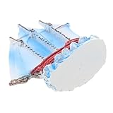Compact : sa taille compacte et charmante le rend idéal pour être placé sur des bureaux, des armoires et d'autres petits espaces, ajoutant une touche mignonne, des de fête nautique, un voilier