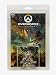 Overwatch Reinhardt Comic Book and Backpack Hanger