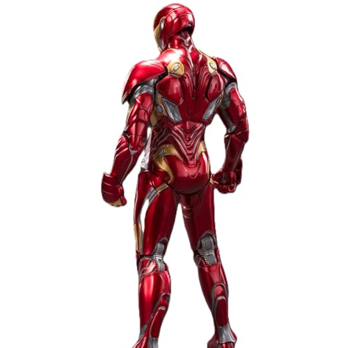Image of ZD Toys Action Figure Collectible - 7 Inch Ironman MK 50 - Luxury Version, Superheros Premium PVC Build Collectible, Interchangeable Accessories, Perfect for Gifting, Ages 15+ Years