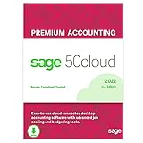 Sage 50cloud Premium Accounting 2022 U.S. 5-User One Year Subscription Cloud Connected Small...