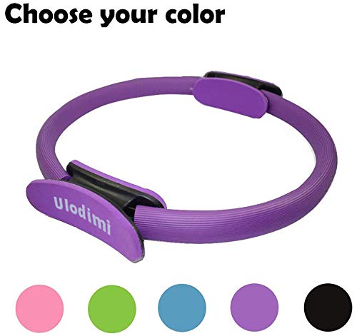 YZhome 14 inch Pilates Ring Home Workout Resistance Training Full Body Toning Fitness