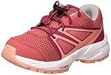 Salomon Sense Junior Kinder Trailrunning-Schuhe, Rosa (Garnet Rose/Beet Red/Coral Almond), 36 EU