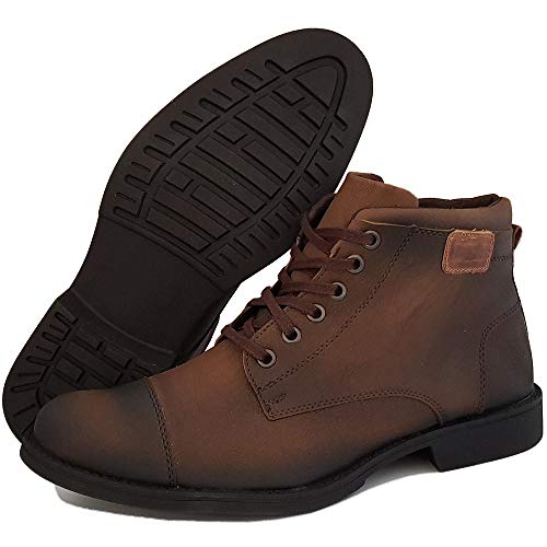 Bota Coturno Masculina Filtren Casual Estilo - Café- 38