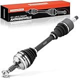 Frankberg Arbre de Transmission Boîte de vitesses manuelle Essieu Avant Gauche avec Couronne ABS Compatible avec 406 8B 406 Break 8E/F 406 Coupé 8C Remplacer# 9806676680