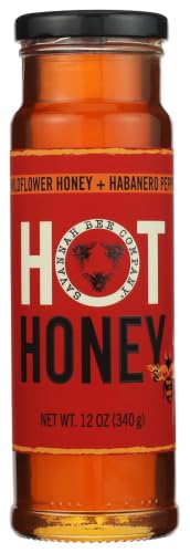 Savannah Bee Company Hot Honey, Sweet and Spicy, Use for Meals, 12 oz