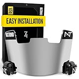 Nxtrnd VZR1 Football Visor, Flat Lens Technology, Fits Adult & Youth Football Helmets (Mirror)