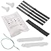 Resin Comp Splice Kit, 22 to 10 Awg, Blk