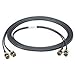 Black Box High-speed Coax Cable - Bnc Male Network - Bnc Male Network - 25ft - Gray