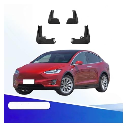 Garde-boue pour Tesla Model X 2015-2022 | Accessoires de protection auto