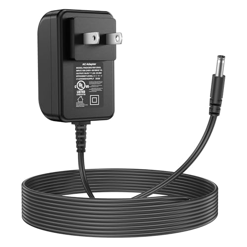 DONYOIE Charger for Booster PAC ES2500 AC/DC Adapter for ES5000 ES5500 ES2500C ES6000 ESA217 J900 ESA22 J900 Jump Starter Power Supply Cord Replacement Charger