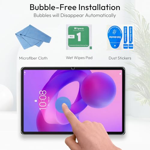 Image of Robustrion Tempered Glass for Lenovo Idea Tab Pro 12.7 inch /Lenovo Yoga Tab Plus 12.7 inch Screen Protector Guard for Idea Tab Pro /Yoga Tab Plus 12.7 inch Tablet - 1 Pack