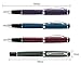 Xezo Brass Fine Rollerball Pen in French Blue Metallic Color, Diamond-Cut Engraved, Platinum Plated, Serialized (Incognito Blue R)
