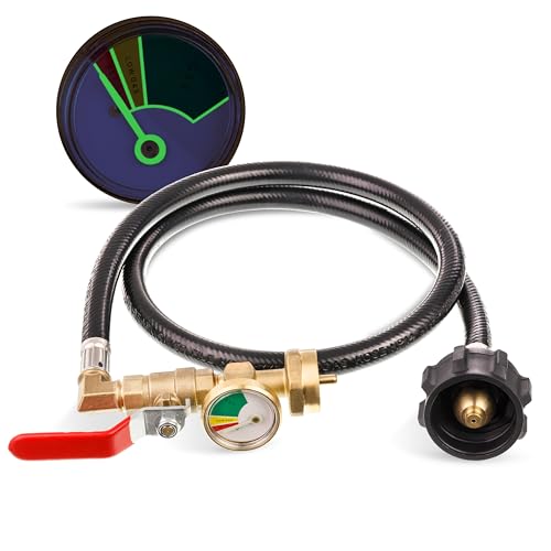 BlueStars CSA-Certified Propane Refill Adapter for 1 lb. Tanks