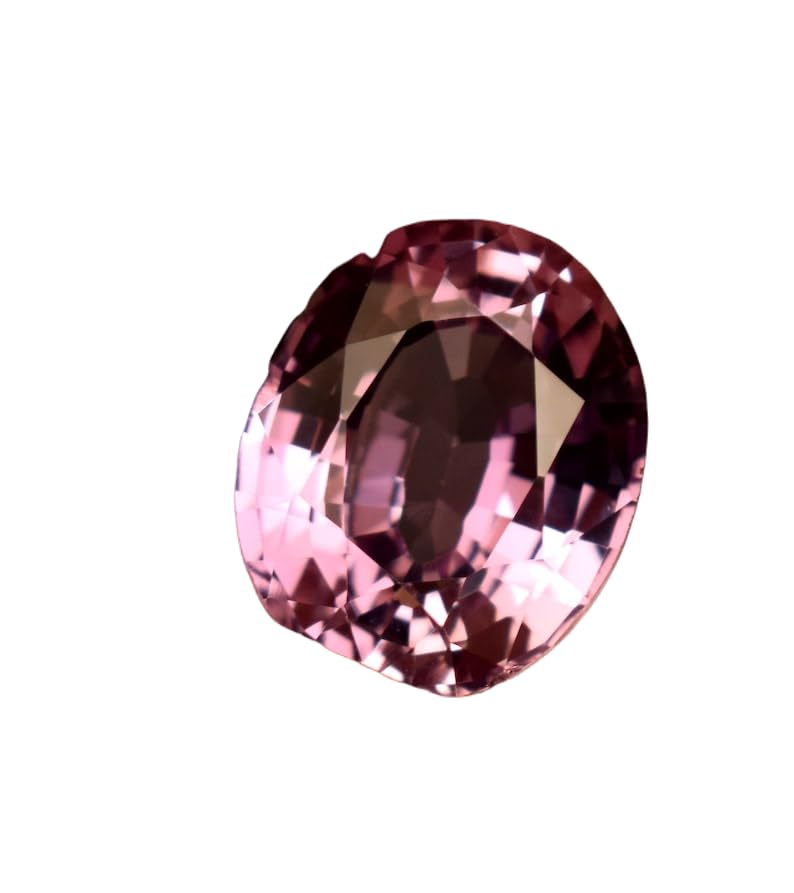Kunzite de forme ovale pour fabriquer votre bague personnalisée