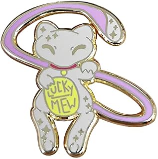 Cute Lucky Mew Hard Enamel Pin Kawaii Cat Pastel Brooch Badge Cartoon Pins Women Men Backpack Collar Lapel Badges Fashion Jewelry Gifts For Kids