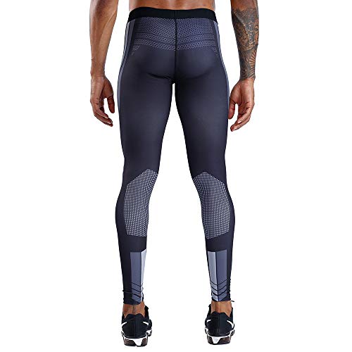 Image of CANGHPGIN Men's Compression Dry Cool Sports Tights Pants Baselayer Running Leggings Yoga Sports Tights Pants