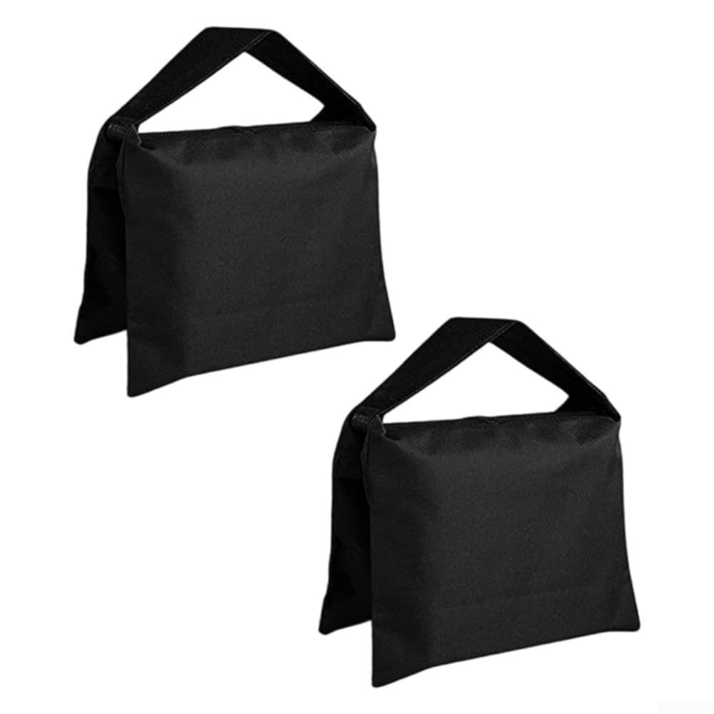 Bolsas de arena para fotografía de estudio Paquete de 2 sacos de contrapeso con doble cremallera