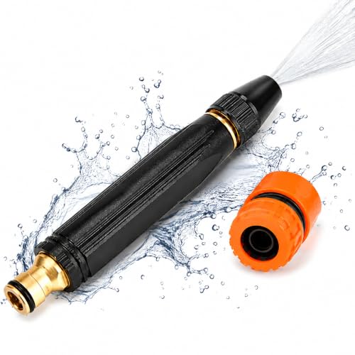 Garden Hose Nozzle, Water Pressure Gun for Car Wash, Heavy Duty Water Spray Gun for Home, Bike Wash Gun, High Pressure Water Spray Gun, Water Gun for Car Washing, Jet Spray for Car Wash