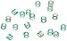 Miyuki AB DB175 Delica Seed Beads, 7.2g, Emerald Green