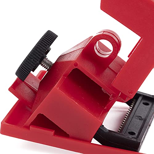 Tradesafe Lockout Tagout Locks – 10 Loto Locks Keyed Differently, Circuit Breaker Lockout Device 480/600Volt 3 Pack, Lockout Tagout Tags 30 Pack - A Usa Company #TOP2