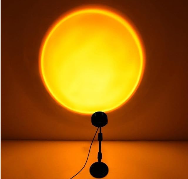 Luminária Pôr do Sol Projetor Cores Luz Noturna Led (Pôr do Sol)
