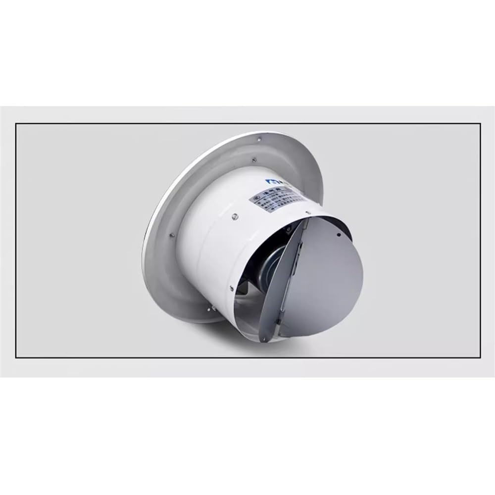 Ventilador Extractor de aire con conducto integrado de 30 x 30 cm y alta succión for cocina y baño, potente ventilador de ventilación. Cuarto de baño