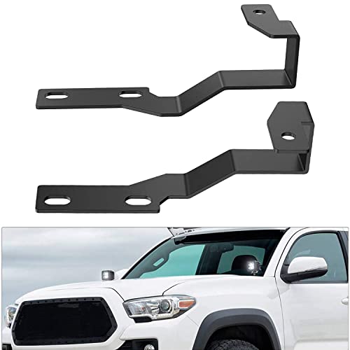 Nilight Ditch Light Brackets Auxiliary Offroad Work LED Pod A-Pillar Hood Mounts on 2nd Gen Tacoma 2005 2006 2007 2008 2009 2010 2011 2012 2013 2014 2015 by Nilight - Used condition - US$14.93