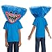 Disguise Huggy Wuggy Plush Mask, Official Poppy Playtime Costume Mask Accessory for Kids