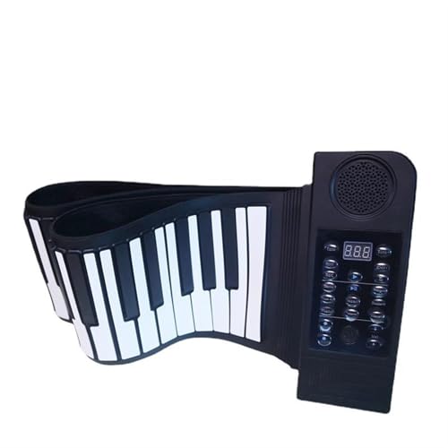 XNZJHPP Clavier électronique Anglais 61 Touches, Piano roulé à la Main, en Silicone épais, Portable, Clavier électronique pour Adulte - Les Beatles, Paul McCartney, John Lennon, RIngo Starr, George Harrison XNZJHPP Clavier électronique Anglais 61 Touches, Piano roulé à la Main, en Silicone épais, Portable, Clavier électronique pour Adulte – Image 7