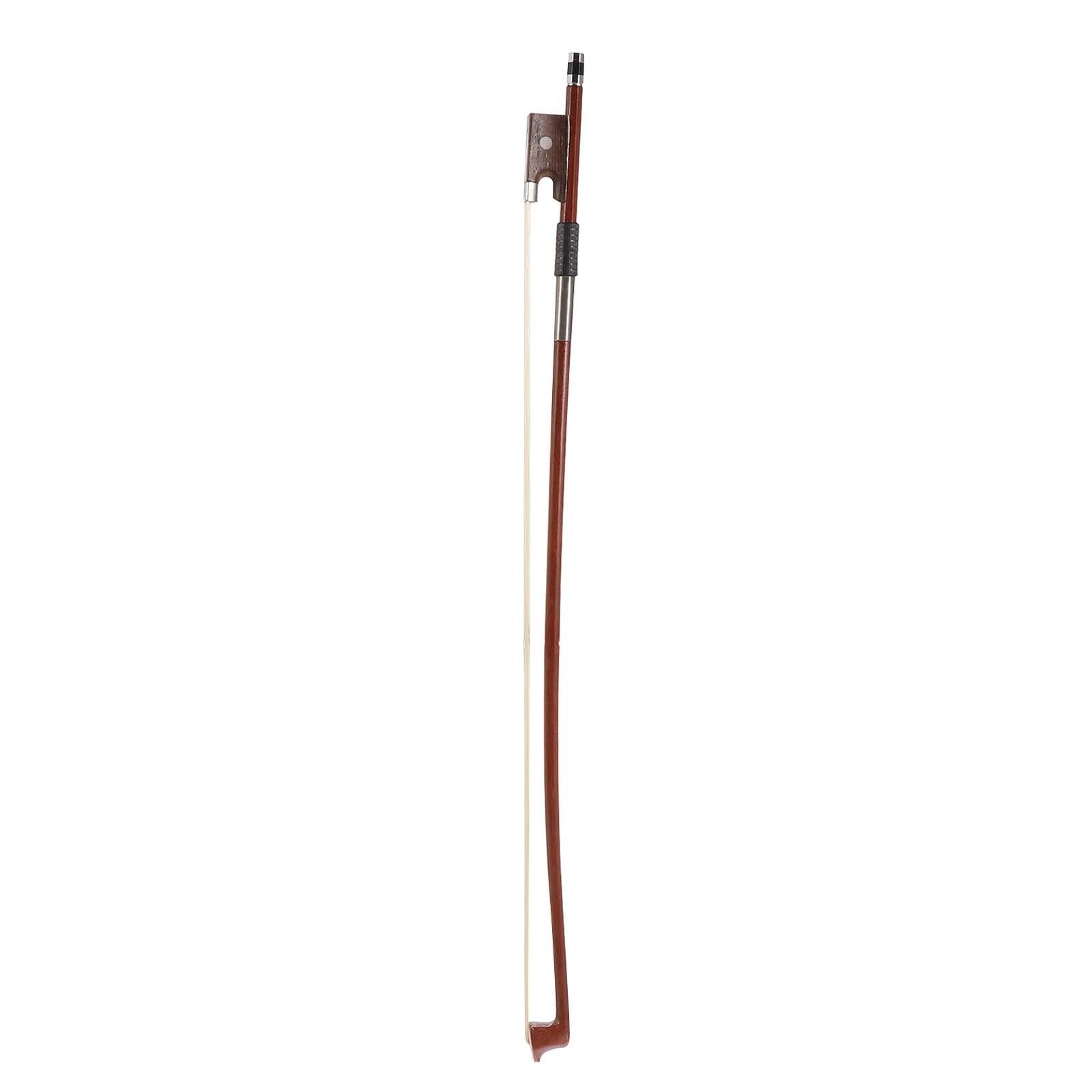 Arco Profesional De Violín 1/8 Arco De Violín Sándalo Rojo Pelo Caballo Hermoso Tono Duradero Accesorio Para Instrumentos Musicales